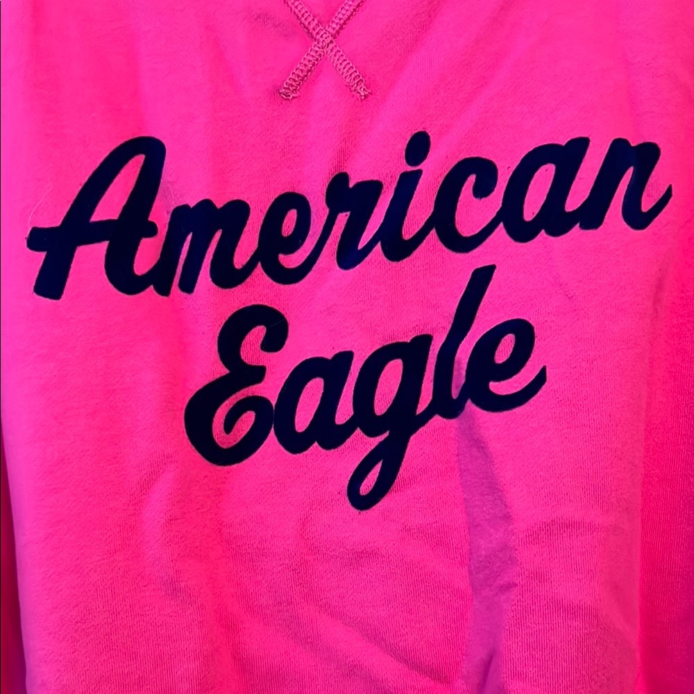 American Eagle Outfitters Pink Sweatshirt for Women - Picture 3 of 6